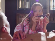 ULTRAFILMS Hot pornstar Alexis Crystal starring as a make-up artist in this hardcore video 2/16