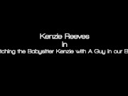 Blonde Teen Babysitter Gets Caught Being a Slut Starring Kenzie Reeves 1/16