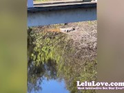 Watch me pussy farting & queefing huge creampie from my just fucked cunt & lots more behind the scenes fun - Lelu Love 6/16