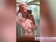 Watch me pussy farting & queefing huge creampie from my just fucked cunt & lots more behind the scenes fun - Lelu Love 8/16