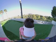 VR Bangers Tight Asian Student Kimmy Kimm Gets Her Wet Pussy Fucked By Golf Coach VR Porn 7/16