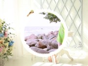 Skinny Ballet Dancer Annett Touches Her Gorgeous Naked Body! 6/16