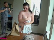 Food Delivery Guy Gets Anal As A Tip! 3/16