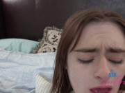 Sexy whore moans loudly as she gets pleasured then gives the best blowjob 8/16