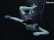 Alone in the public pool completely naked babes from Russia 8/16