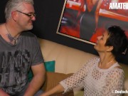 AMATEUR EURO - Skinny Mature Gets Fingered And Banged Hard To Orgasm 4/16