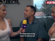 BUMS BESUCH - Thick And Curvy Porn Star Dana Jayn Surprises Horny Man - LETSDOEIT 3/16