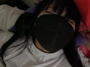 体操着ブルマコスプレで夜のストレッチ！パンツをずらして中出しセックス！ Cum di dalam vagina dengan pakaian olahraga sekolah Jepang! 16/16