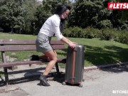BITCHES ABROAD - Daphne Klyde Helps Stranger By Fucking Him - LETSDOEIT 1/16