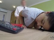 LOAN4K. Guy gives money to MILF but penetrates her ass in exchange 14/16