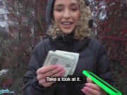 Public Agent Curly haired petite Spanish babe Geishakyd doggystyle sex in hallway 4/16