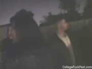 College party foursome Sex Show 2/16