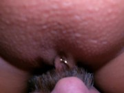 Big booty Amateur MILF POV - After Party Blowjob, Dildo Play & anal creampie! 3/16