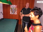 AMATEUR EURO - German Granny Gets Fucked After A Round Of Pool 2/16