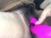 [素人自撮]人妻の手とおもちゃで一人えっち。喘ぎ声は後半に。Married woman masturbates relaxedly.The pant voice is in the second ha 13/16