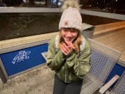 Public Quicky mitten am Bahnhof…ohoh… 2/16