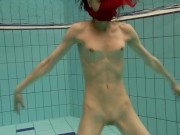 Swimming pool nude erotics with Janka 1/16