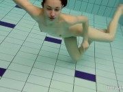 Swimming pool nude erotics with Janka 12/16