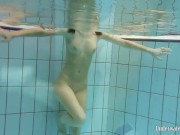 Swimming pool nude erotics with Janka 7/16