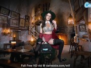 Hot Sexy Teen Cosplay As Hermione Granger Masturbates Until Her Pussy Is Dripping Wet 3/16