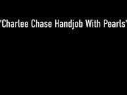 Busty Vintage MILF Charlee Chase Uses Her Necklace As Sex Toy In Handjob! 1/16