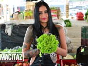 CARNE DEL MERCADO - Horny Latina Melina Zapata Fucked By Agent
