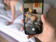 stepsis distracted me from work! Huge cum in pussy 2/16