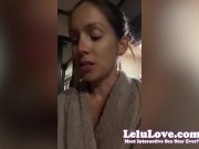 Homemade couple POV blowjob missionary doggystyle sex & cumshot mixed with real everyday behind the scenes vlogs - Lelu Love 13/16