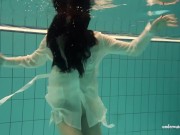 Swimming pool hotties swim and strip for you 7/16