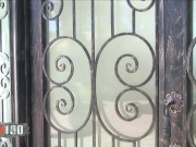 Brunette babe with big hairy pussy fuck by a giant cock 2/16