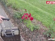 BITCHESABROAD - Traveling Girl Ria Sunn POV Fuck With Policeman - LETSDOEIT 2/16