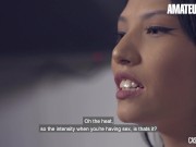 CASTING FRANCAIS - Big Tits Amateur Falls In Love During Her First Casting Session - AMATEUR EURO 2/16