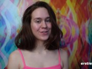 Sexy Babe Masturbates By a Mirror 2/16