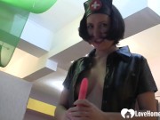 Making her moan with my towering cock 1/16