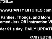 JOI Jerking Games And Femdom Panty Fetish Videos 12/16