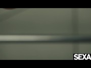 Watch this energetic blowjob and sticky creampie fuck session 9/16