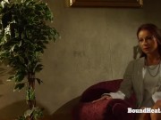 Horny lesbian mistress reaches orgasm from pussy licking with hot chick 1/16