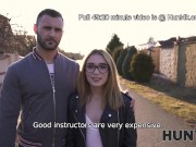 HUNT4K. Didnt Teach to Drive and Fucked Her 4/16