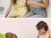 Ersties April Squirters: Olive and Laney 6/16