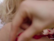 WOWGIRLS Two beautiful girls Adel Morel and Alice Shea pleasing each other on the couch 2/16