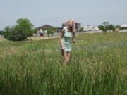 Pink Pussy Princess Maria Rubio Finger Fucks Her Wet Hole Outdoors! 4/16