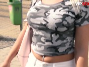 VIP SEX VAULT - Busty Girl Rossella Visconti First Outdoor Casting Fuck 4/16