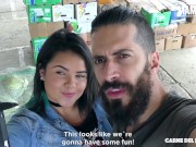 CARNE DEL MERCADO - Chubby Latina Xiomara Soto Picked Up To Get Pounded 4/16