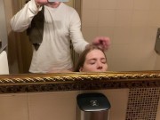 Quick fuck in the gym. Risky public sex with Californiababe. 13/16