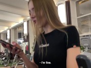 Quick fuck in the gym. Risky public sex with Californiababe. 5/16