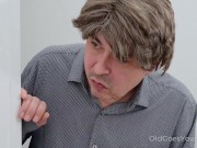 Old Goes Young - Naughty hottie gets caught red-handed 1/16