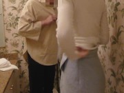 【個人撮影】テニス部の彼女の初フェラを奪って口にい〜ぱい出してみた　口内射精/スマホ撮影/フェラ抜き 1/16