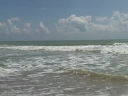 Gorgeous Teen Agnes Bathes Her Beautiful Naked Body In The Ocean! 4/16