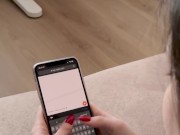 Hot teen slut a found on dating site gives me the best blowjob, makes me cum, rides my cock 1/16