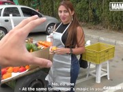 CARNE DEL MERCADO - Big Ass Brunette Melissa Lujan Takes Cock In Her Sweet Pussy 3/16